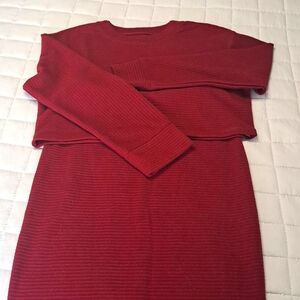 B.O.G Collective Crop Sweater & Skirt Set